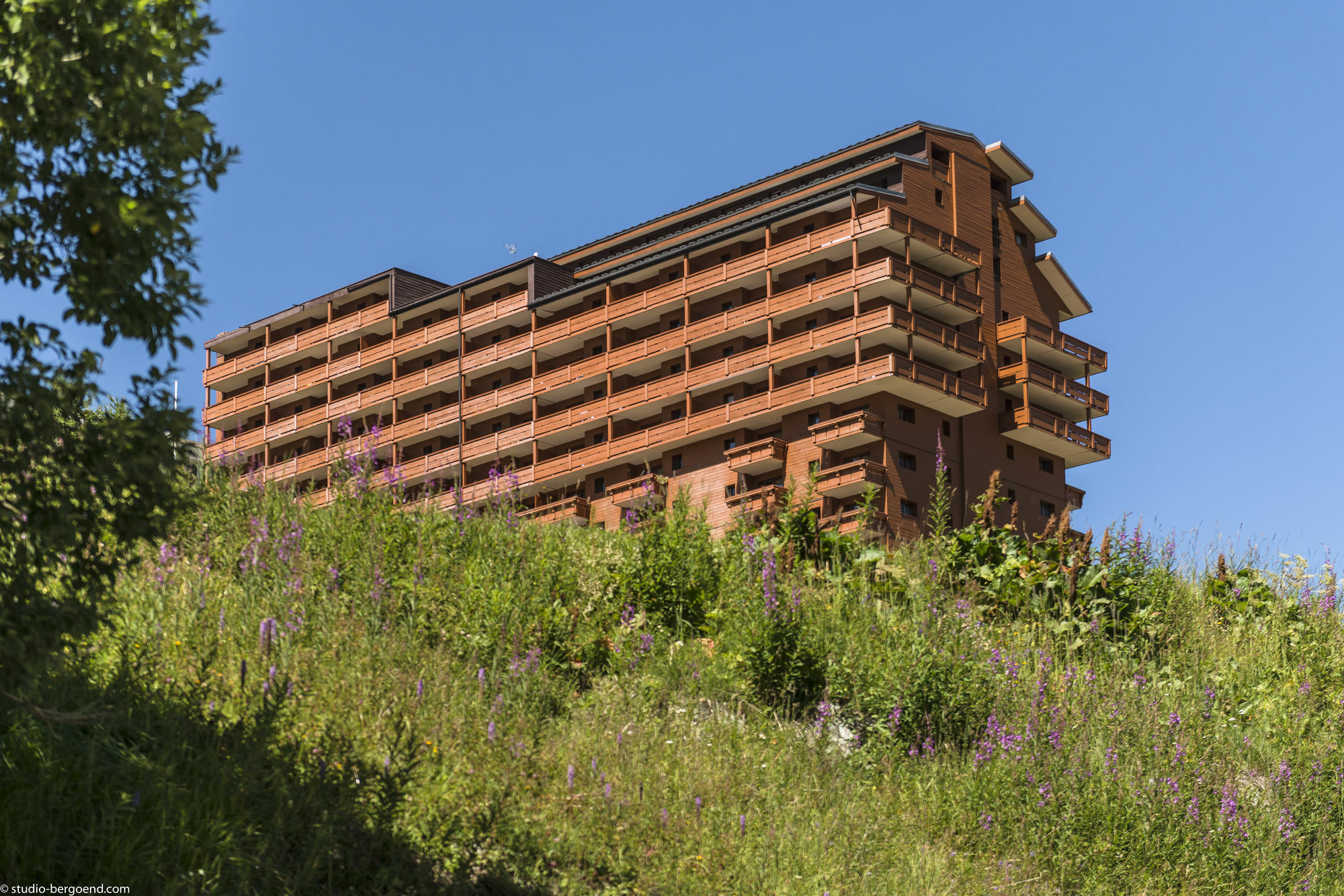 לה פלאנייה Residence Pierre & Vacances Premium Les Hauts Bois מראה חיצוני תמונה